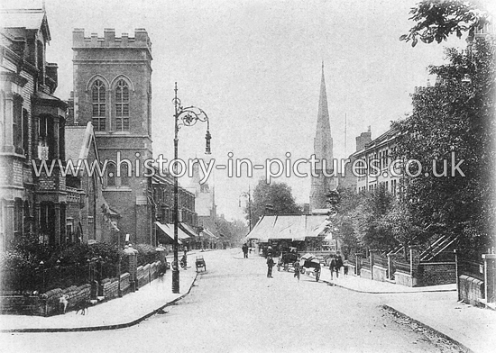 Church Hill, Walthamstow, London. c.1906